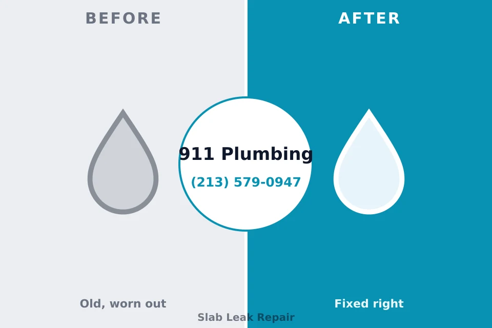 Before and after: plumbing company St. Francis, MN